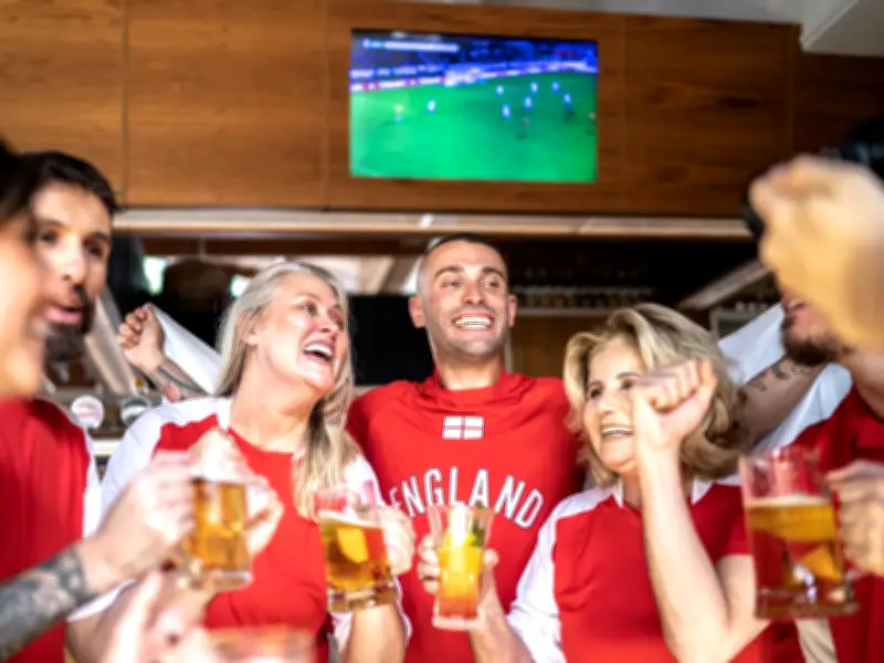Manchester Named England's Most Fanatical World Cup City for Croatia Clash
