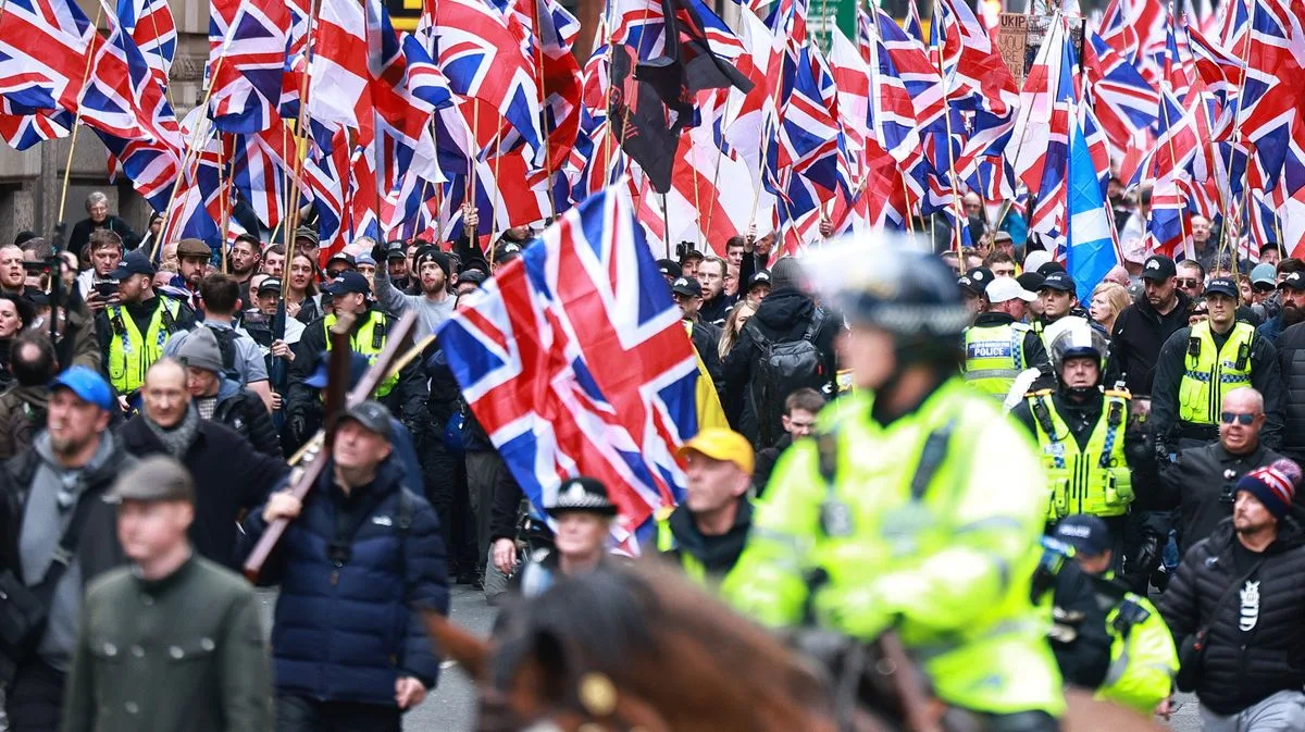 Manchester Police Brace for Far Right Britain First March