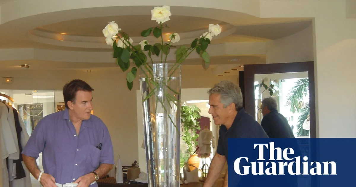 Mandelson Emails Show Epstein Role In BP And Glencore Job Hunt