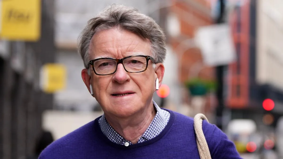 Mandelson Sent Ministers Trackable Links In Oxford Vote Campaign