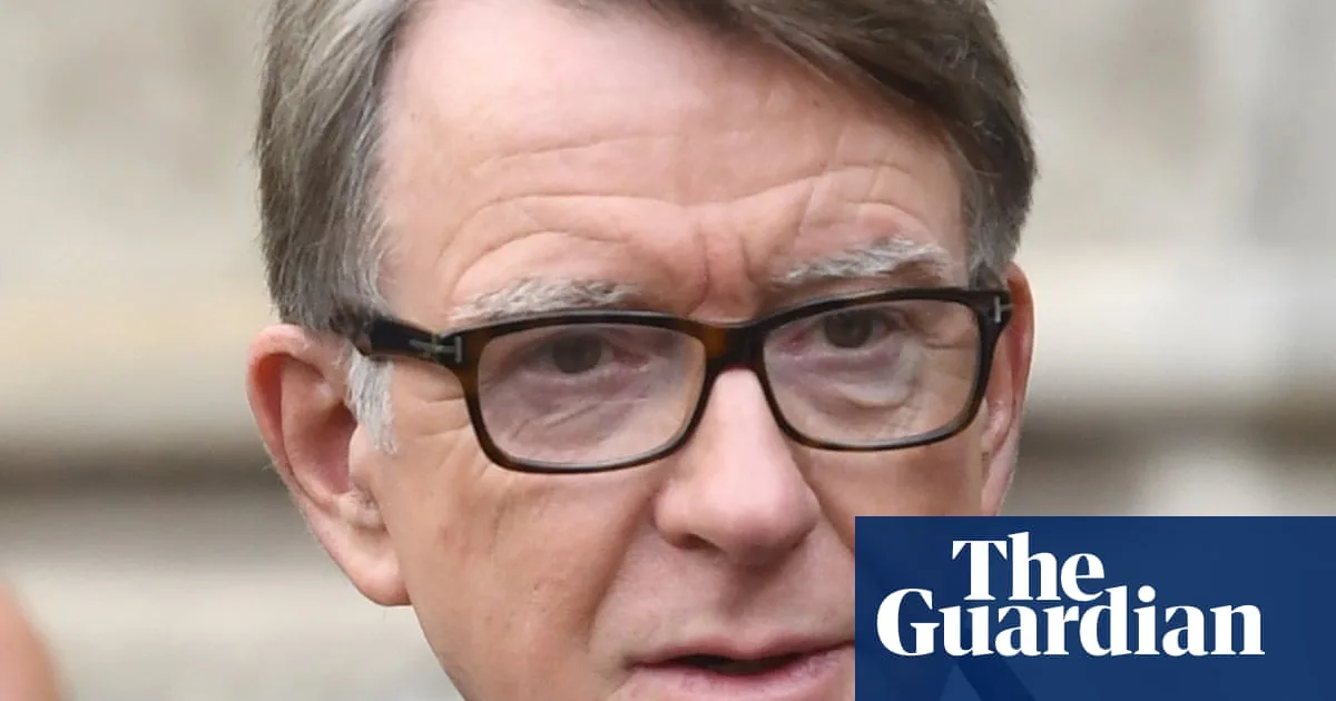 Peter Mandelson's Lobbying Firm Advised Chinese Pharma Company WuXi AppTec