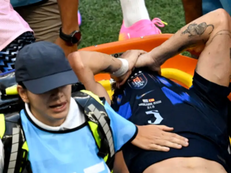 Manuel Ugarte hits 'rock bottom' after World Cup knee injury