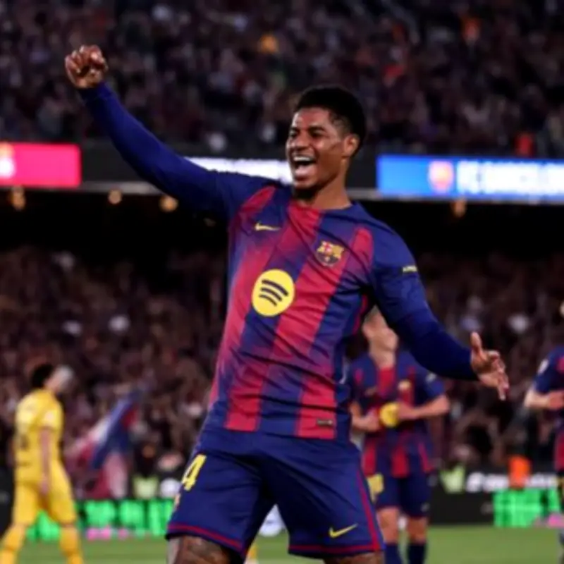 Marcus Rashford could reunite with England teammates at Barcelona pre-season camp