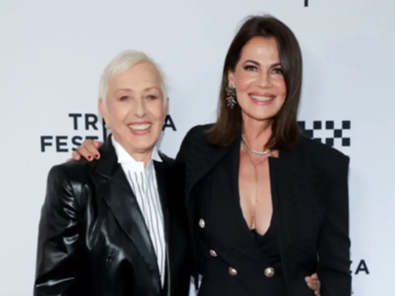 Martina Navratilova Returns to Wimbledon with Wife Julia Lemigova