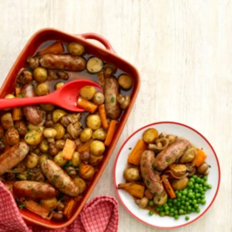 Mary Berry's 1-Hour Sausage Traybake: Perfect Family Dinner