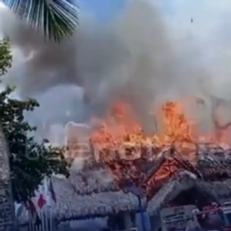Massive Fire Rips Through Dominican Republic Resort: Breaking News Update