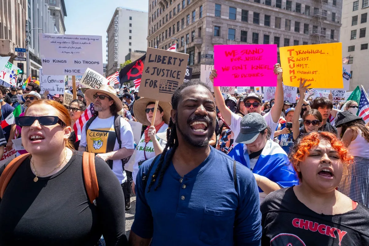 'No Kings' Protests Sweep US States as Millions Rally Against Trump