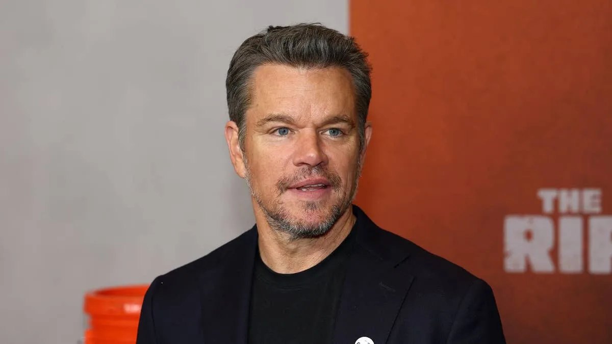 Matt Damon Turns Heads with Silver Fox Look at Sydney Horse Racing Event