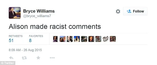 WDBJ7 Shooter Bryce Williams Had History of Racism Complaints Before On-Air Killings