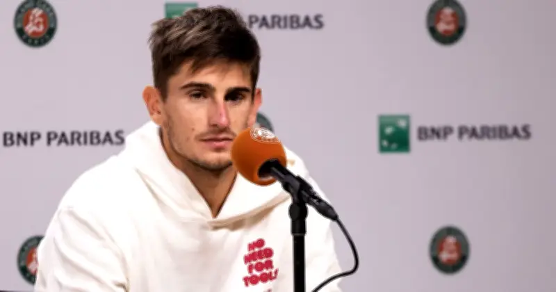 Matteo Arnaldi couldn't eat for two days after French Open illness withdrawal
