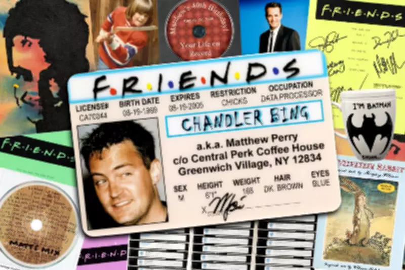 Matthew Perry Auction: Aniston Letter, Banksy, and Friends Scripts