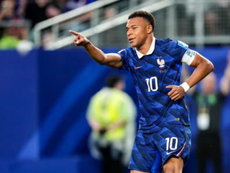 Mbappe Scores Twice as Storm Delays France's World Cup Win Over Iraq