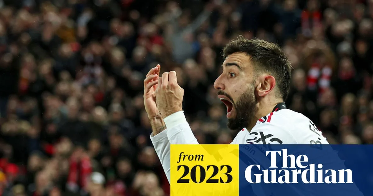 Bruno Fernandes Stands Out in Manchester United's Anfield Nightmare