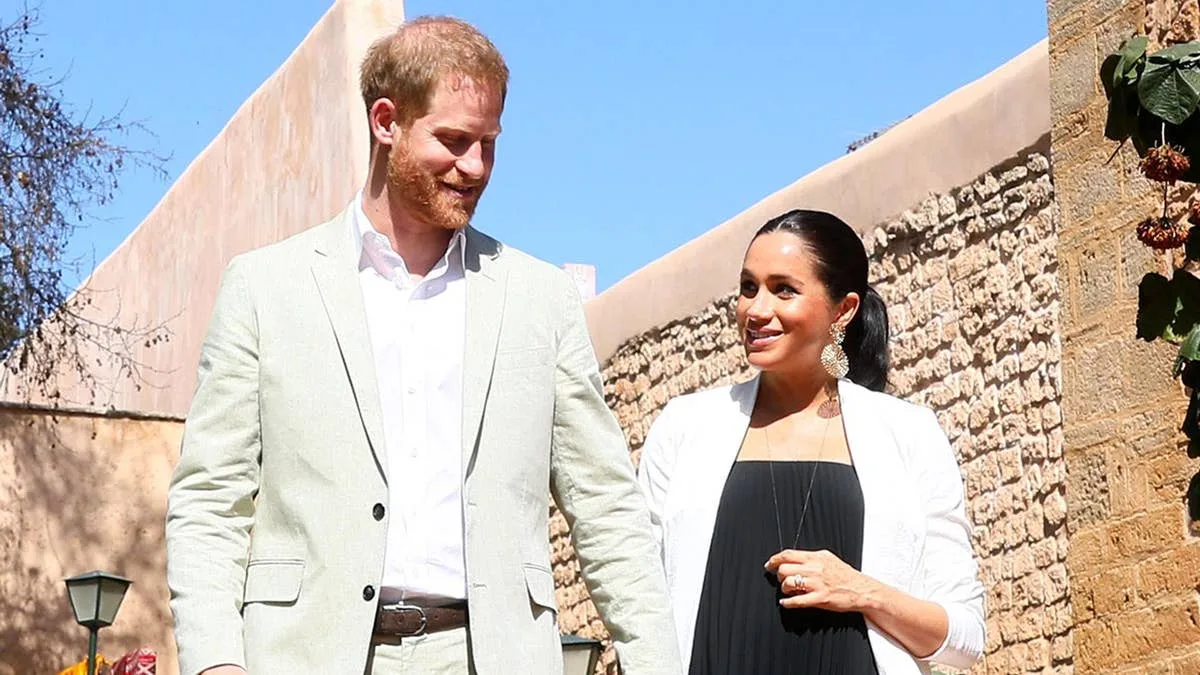 Meghan Markle's Braless Fashion Statement in Black Blazer