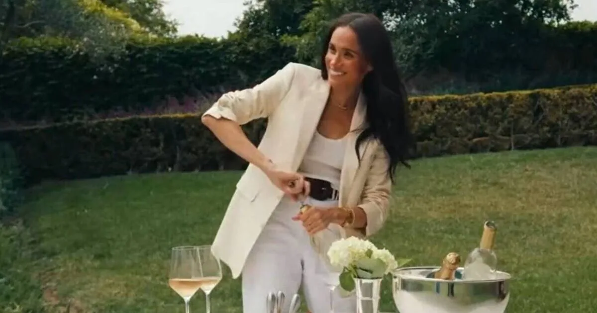 Meghan Markle's Wine Ad Criticised for Focus on Rosé