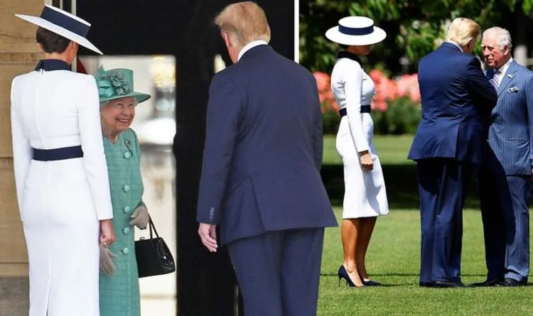 Melania Trump Snubs Royal Protocol by Not Curtsying to Queen Camilla
