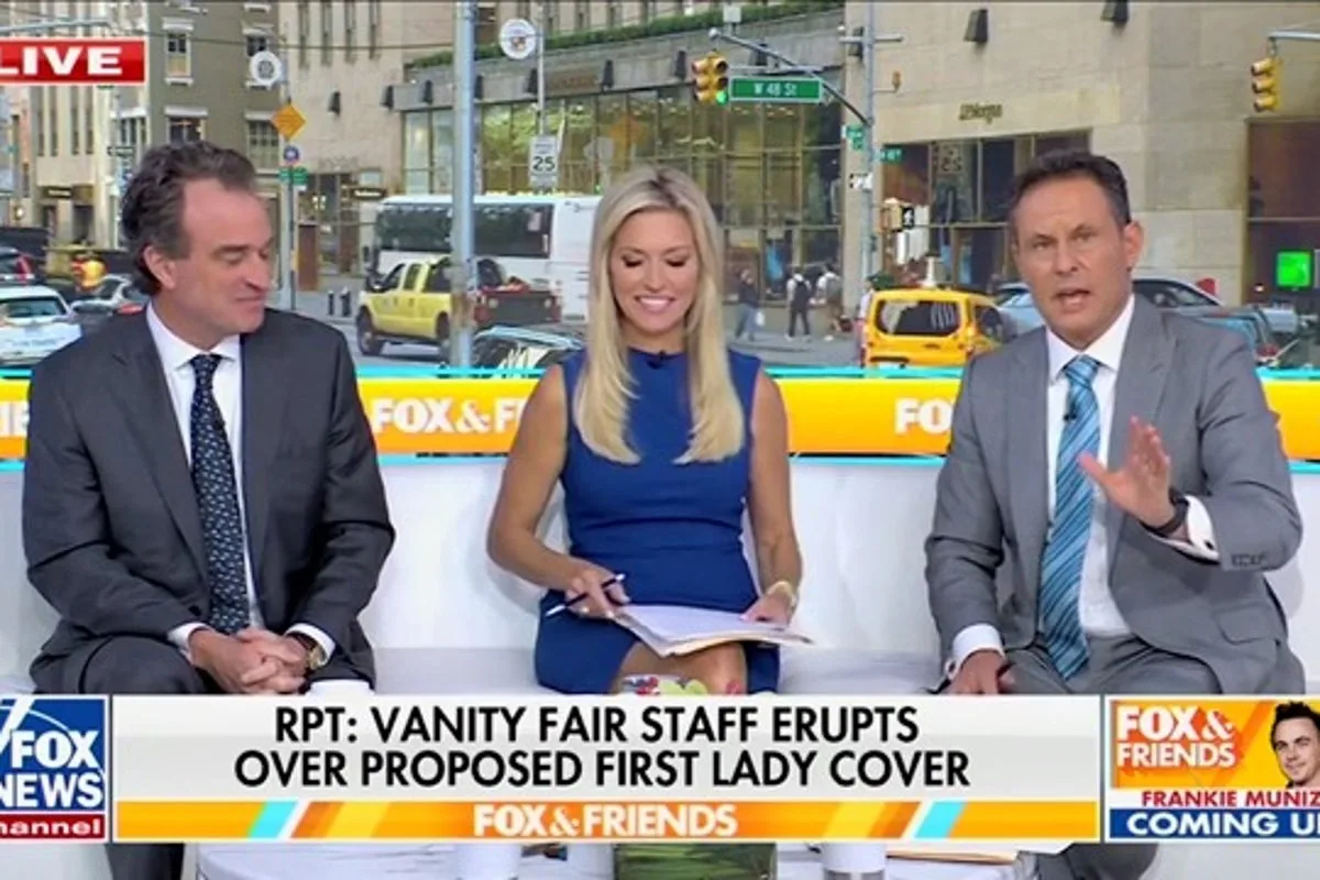 Fox & Friends Hosts Urge Vanity Fair to Fire Staff Opposing Melania Trump Cover