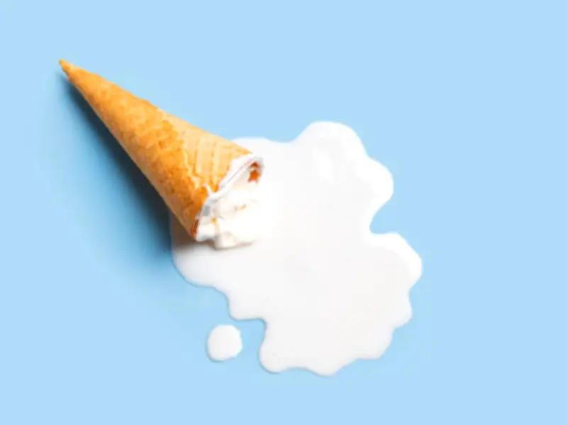 Melted Ice Cream Warning: Don't Pour It Down the Sink This Week