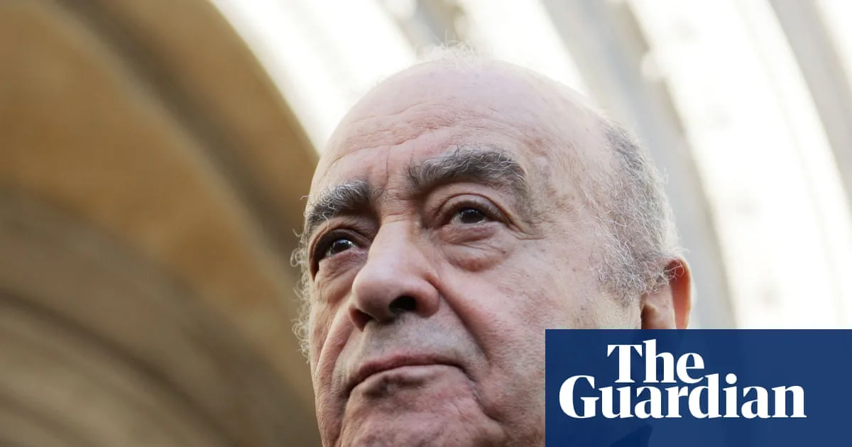 Met Cops Investigated Over Al Fayed Sex Abuse Allegations