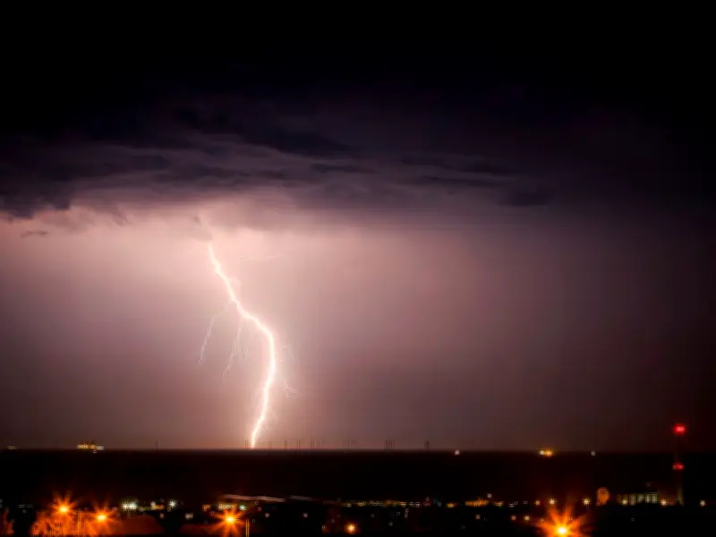 Met Office Issues Immediate Thunderstorm Warning for 18 UK Areas
