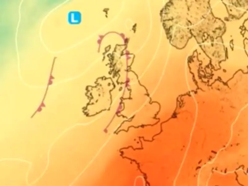 Met Office Maps Turn Orange as UK Braces for 28C Heat