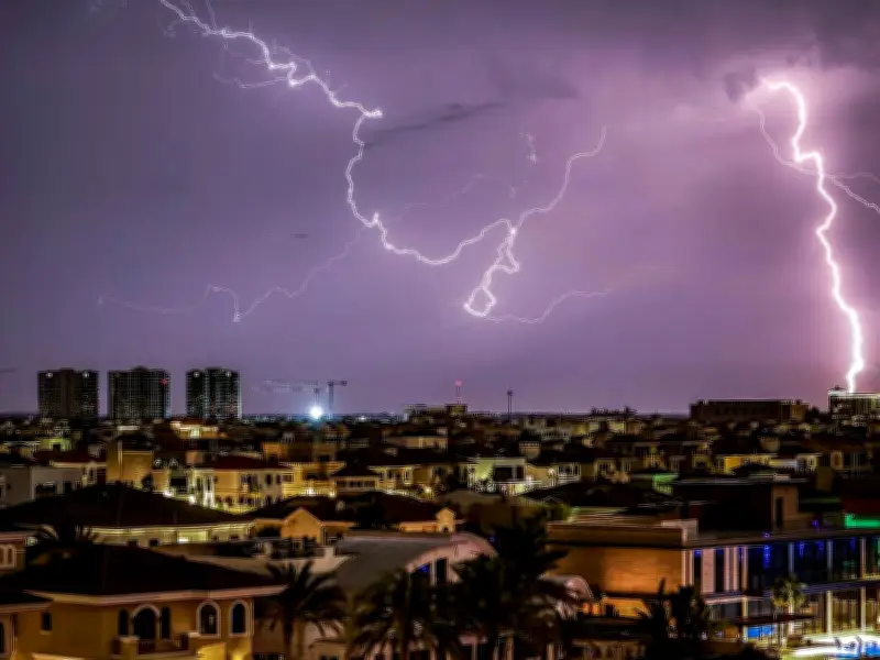 Met Office Names 18 Areas at Risk of Thunderstorms and Torrential Rain Tonight