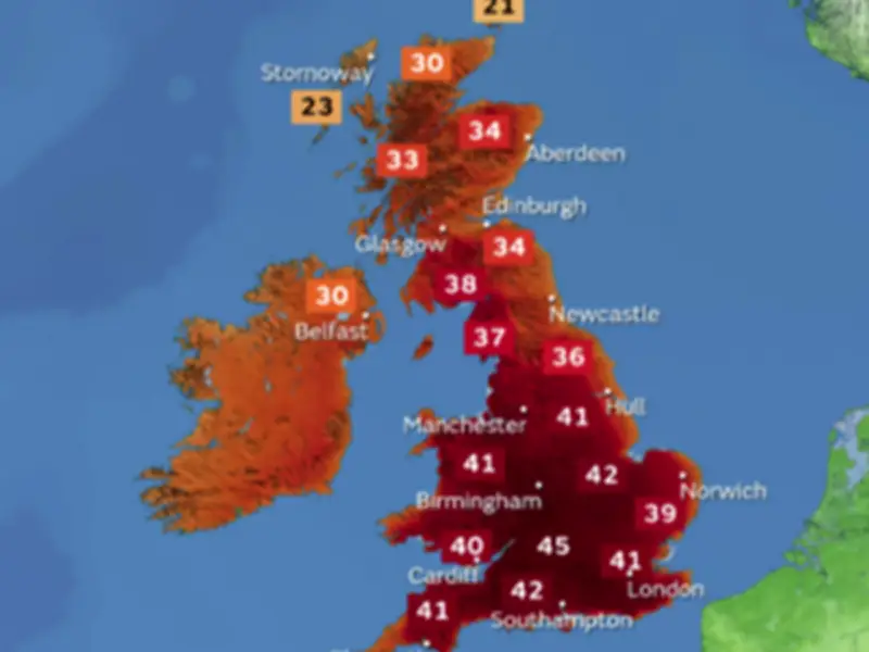 Met Office warns of devastating 45C heatwave by 2056 in sobering prediction