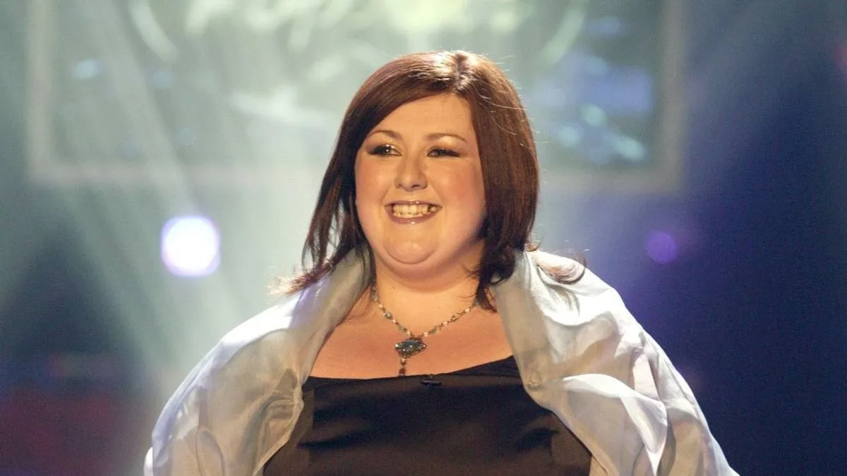 Michelle McManus Stuns in Blue Dress After 9 Stone Weight Loss
