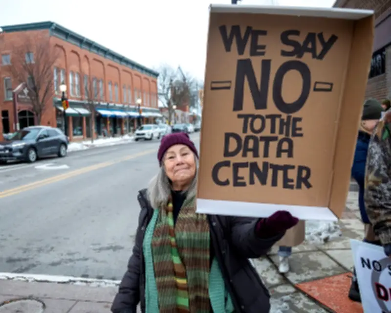 Michigan Residents Rally Against $7 Billion Stargate Data Center on Farmland