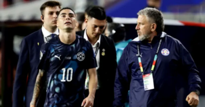 Miguel Almiron Becomes First Player Sent Off Under FIFA's Covering-Mouth Rule