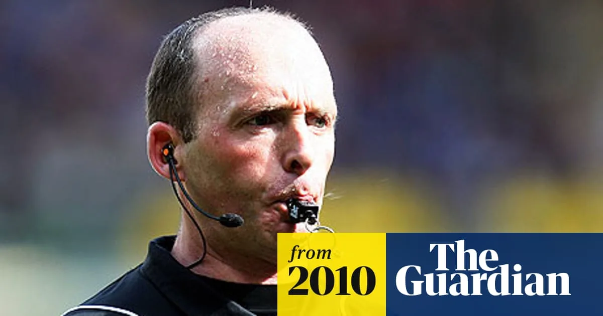 Referee Mike Dean Demoted After Manchester United Errors
