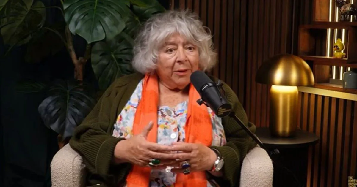 Miriam Margolyes Reveals 40-Year Shoulder Injury Makes Bra Difficult