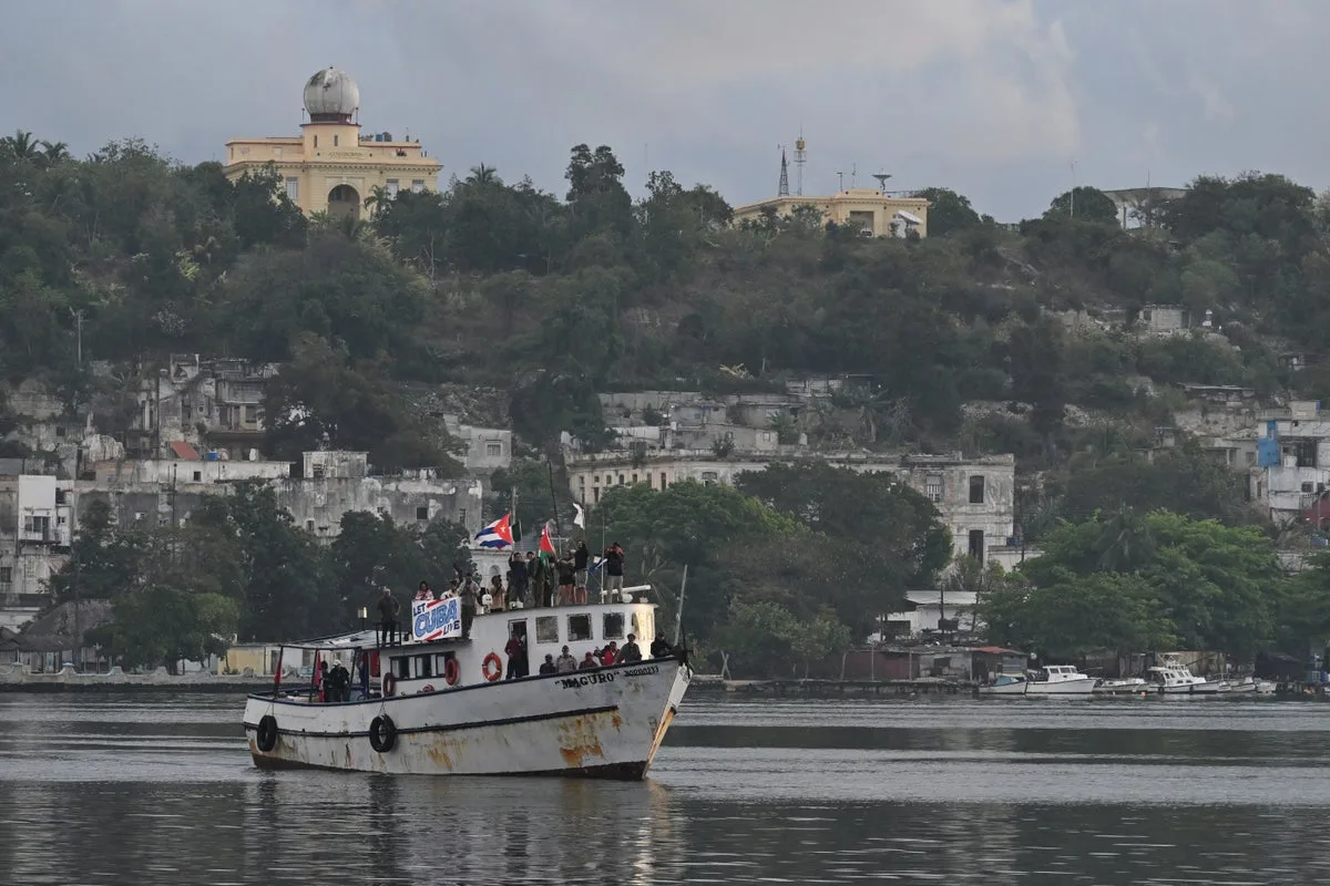 Missing Aid Boats to Cuba Safely Arrive, US Confirms