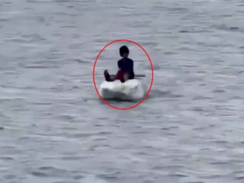 Missing Boy Found Floating on Polystyrene Slab at Sea in Taiwan