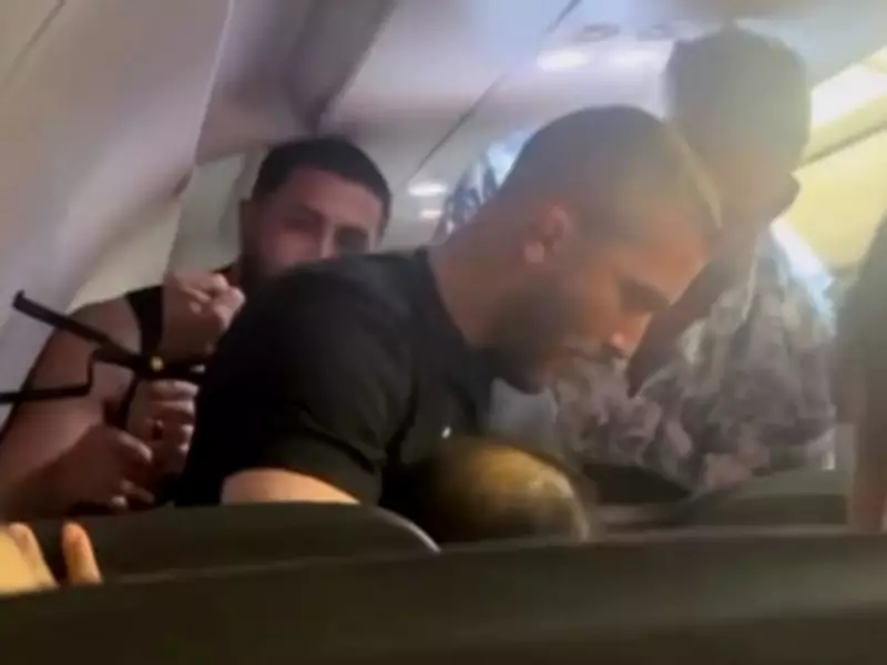 MMA Fighter Restrains Man Who Allegedly Tried to Open Plane Door Mid-Flight