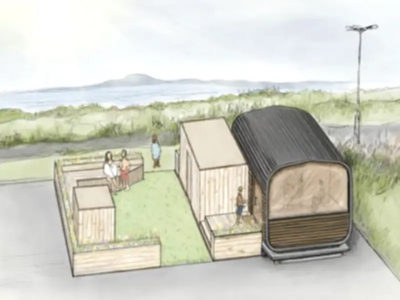 Mobile Sauna Proposed for Troon's South Beach Car Park in Ayrshire