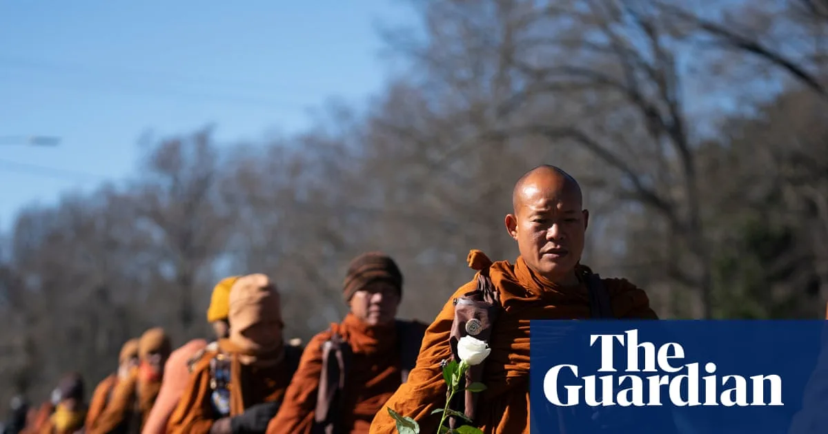 Monks Pass Halfway On 2300 Mile US Peace Walk