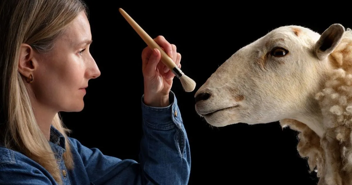 Morag the Cloned Sheep Now on Permanent Museum Display