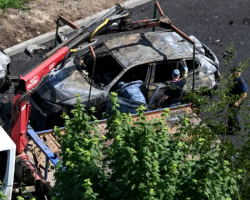 Moscow Car Bomb Kills Russian Ammunition Chief; Fuel Panic in Krasnodar