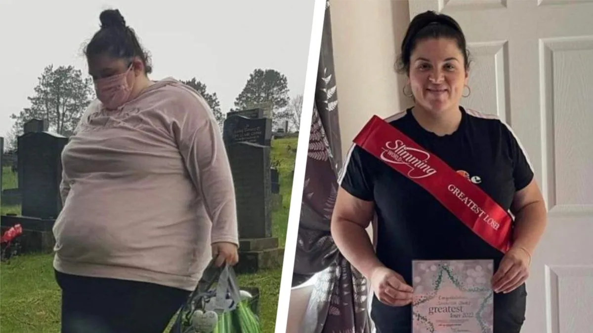 Mother's Incredible 10st Weight Loss Leaves Slimming World Class in Tears