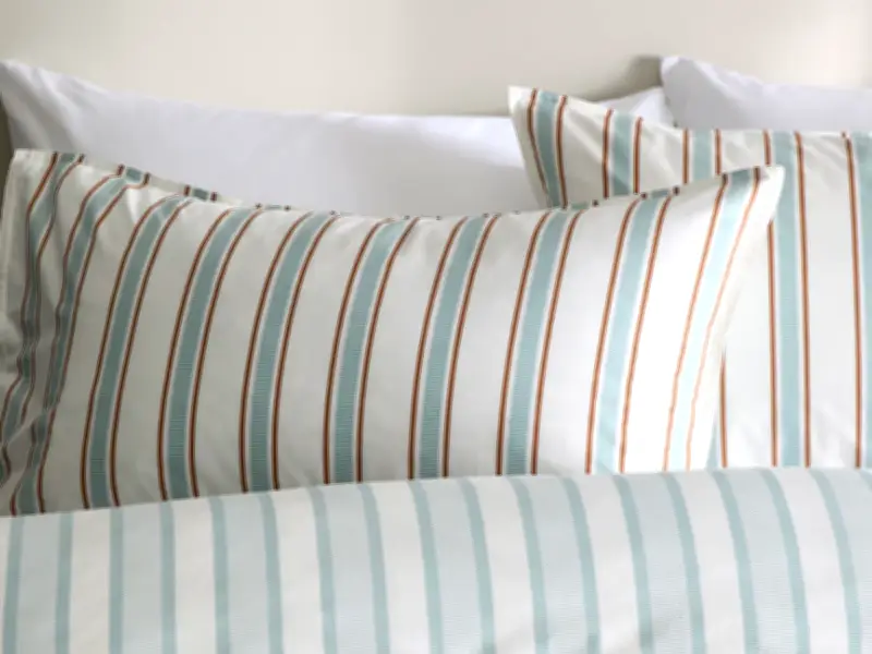 M&S £25 Cotton Rich Striped Bedding Set Earns Rave Reviews for Value and Style