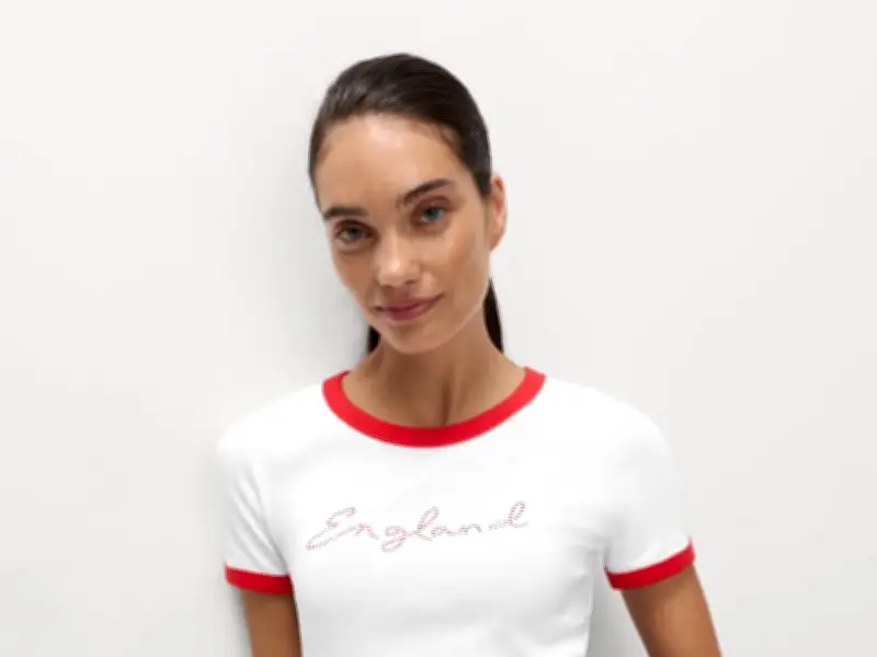 M&S Launches £15 England Top with 00s WAG Style for World Cup
