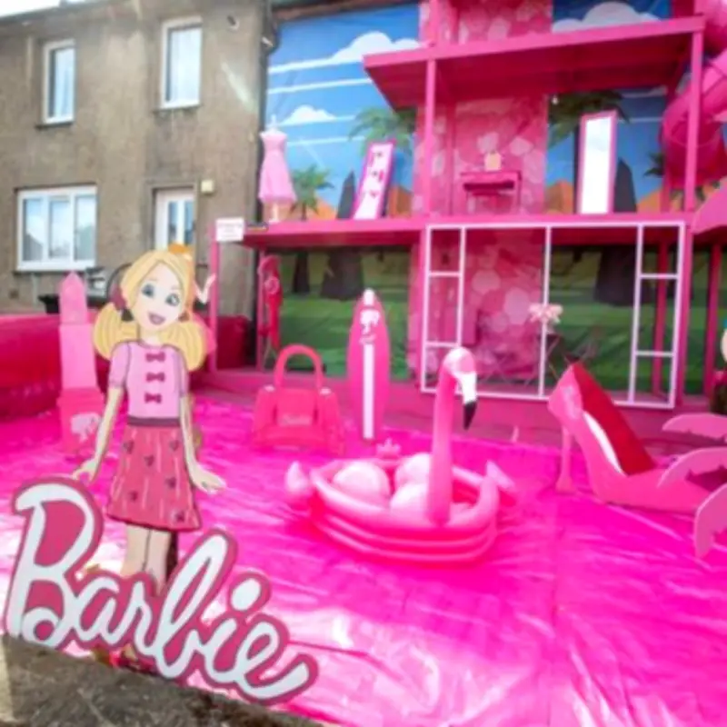 Mum Spends £5,000 Turning Home Into Barbie Dreamhouse, Furious Neighbours