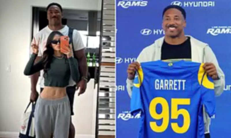 Myles Garrett and Chloe Kim Share First Post Since Rams Trade