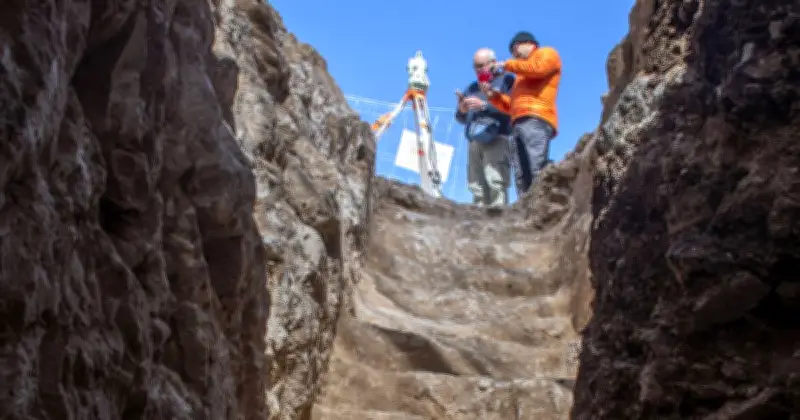 Mysterious Ancient Tunnel Discovered Near Biblical Ramat Rachel
