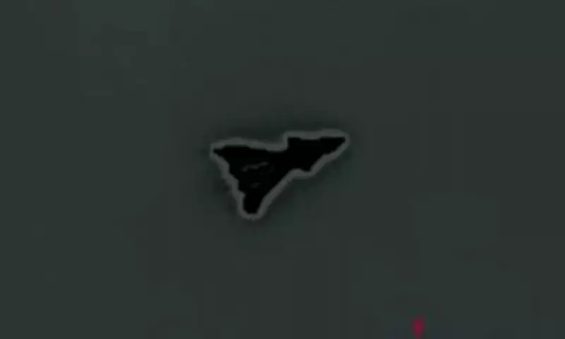 Mysterious Triangular Craft Spotted Near Area 51 Sparks Speculation