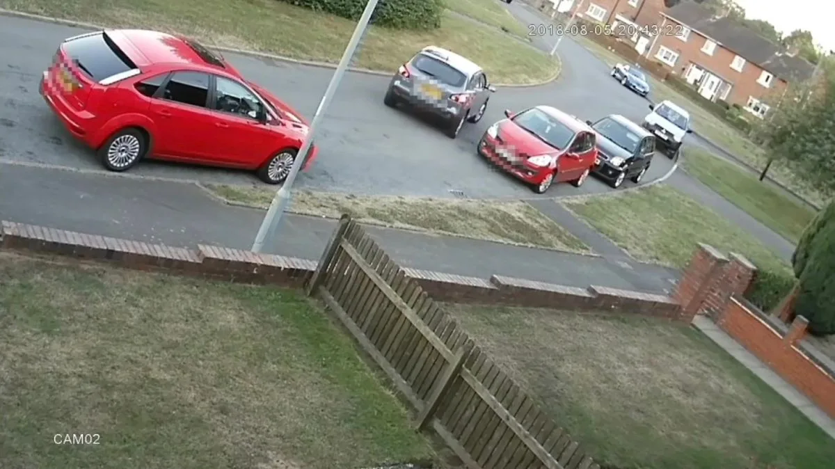 Neighbour Paints Parking Lines Around Car In Bitter Dispute
