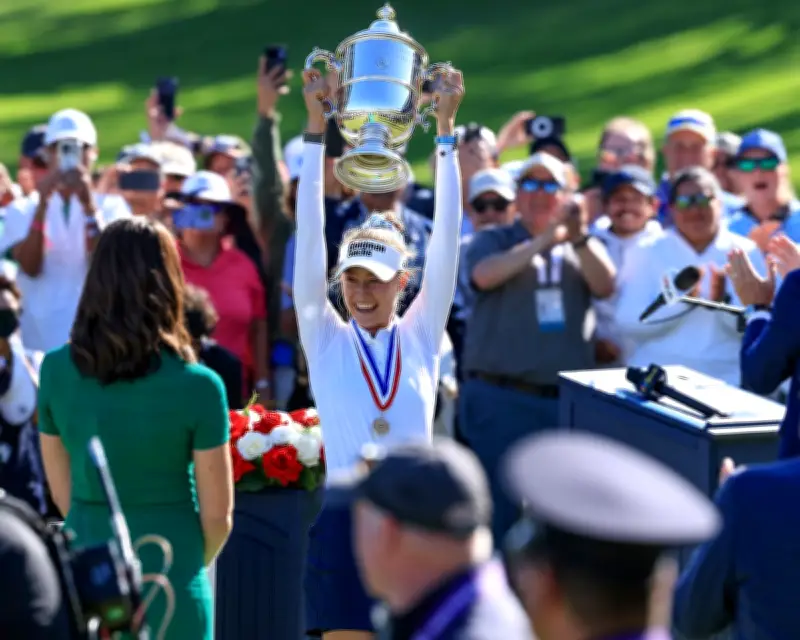 Nelly Korda wins US Women's Open for second straight major title