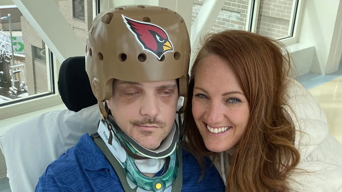 Woman's New Boyfriend Helps Care for Disabled Husband After Devastating Crash