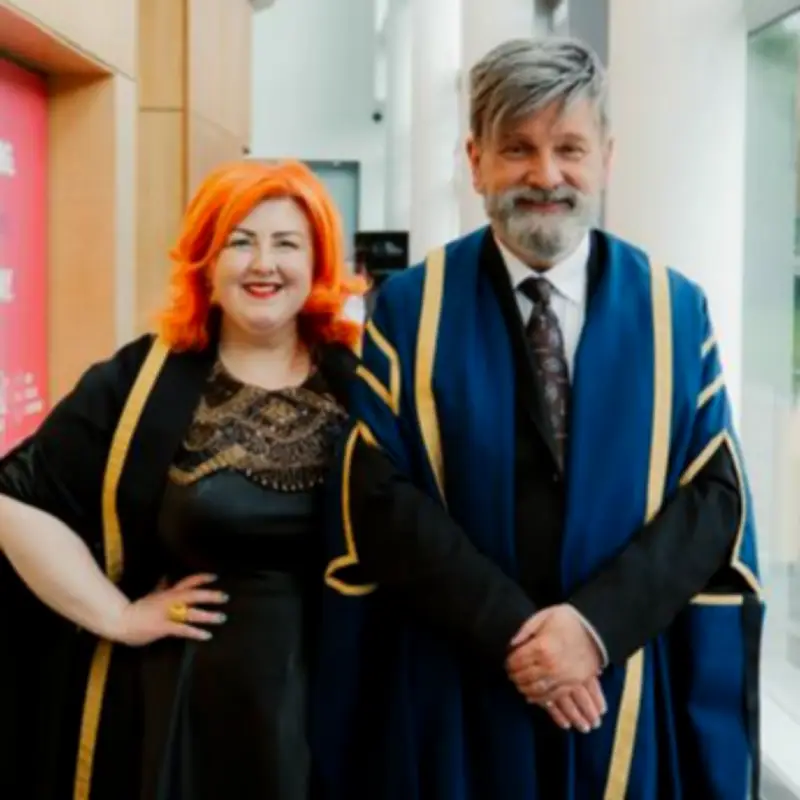 New College Lanarkshire Honours Michelle McManus with Fellowship